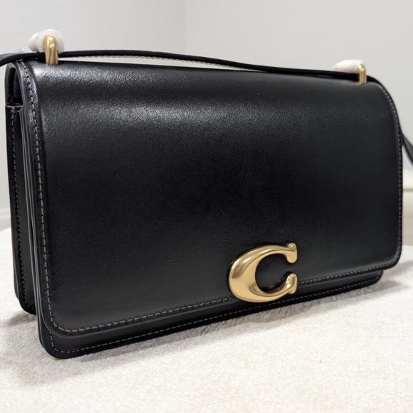 Coach Bandit Shoulder Bag CC416 – Black/Brass (B4/BK) - Picture 3 of 10
